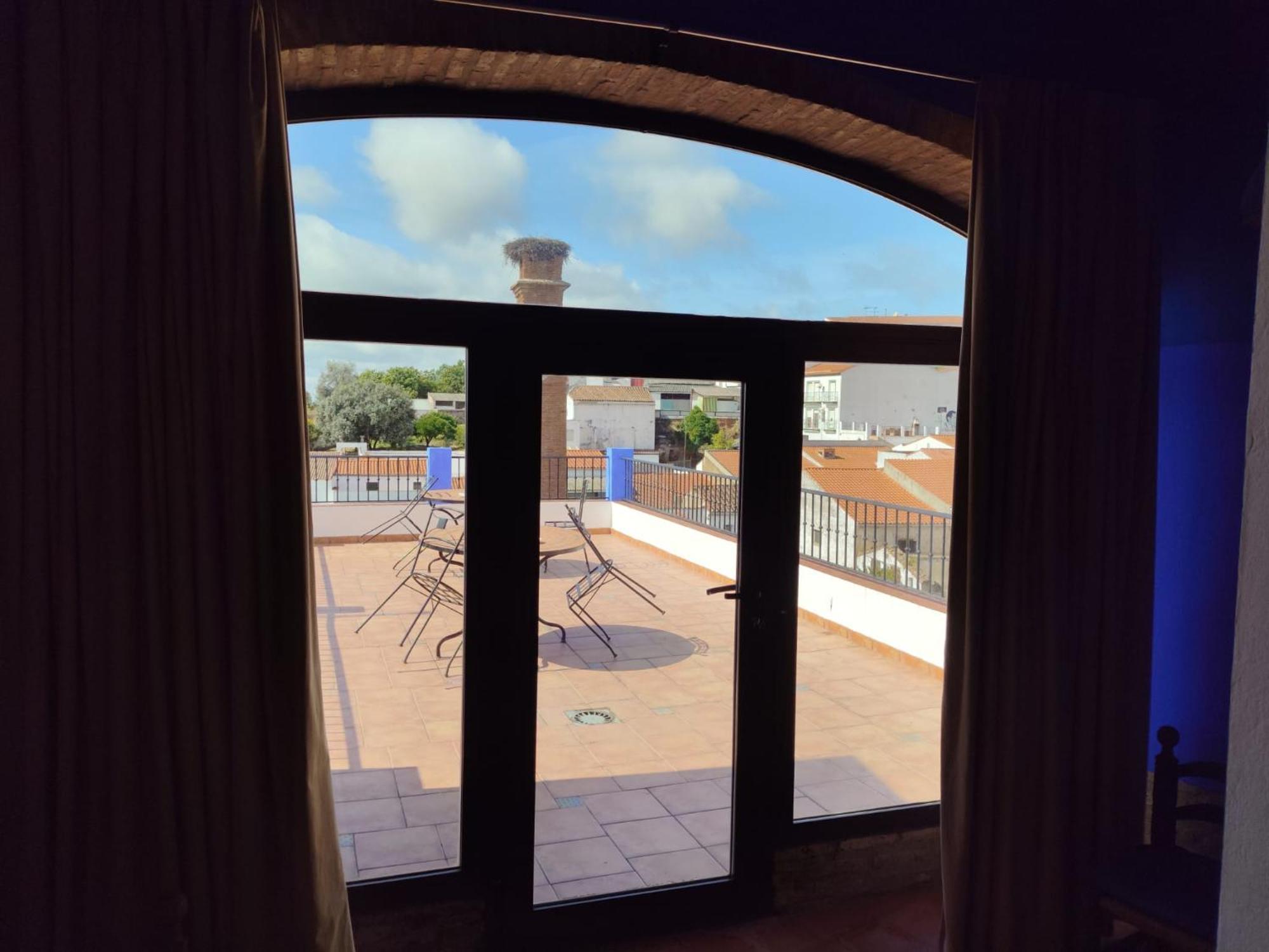 Hotel Rural La Posada De Las Cigueenas ヘレス・デ・ロス・カバジェロス エクステリア 写真